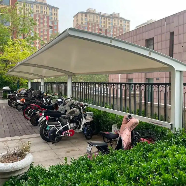 寿光市膜结构电动车棚